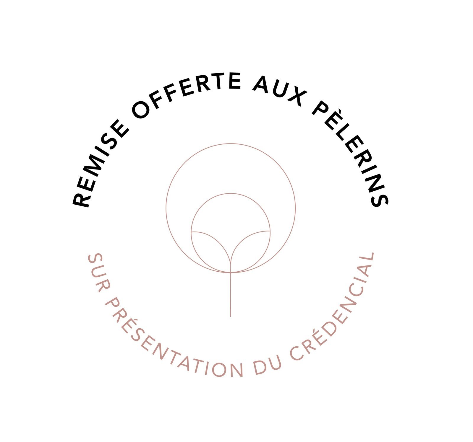 Remise offerte aux pèlerins sur présentation du crédencial